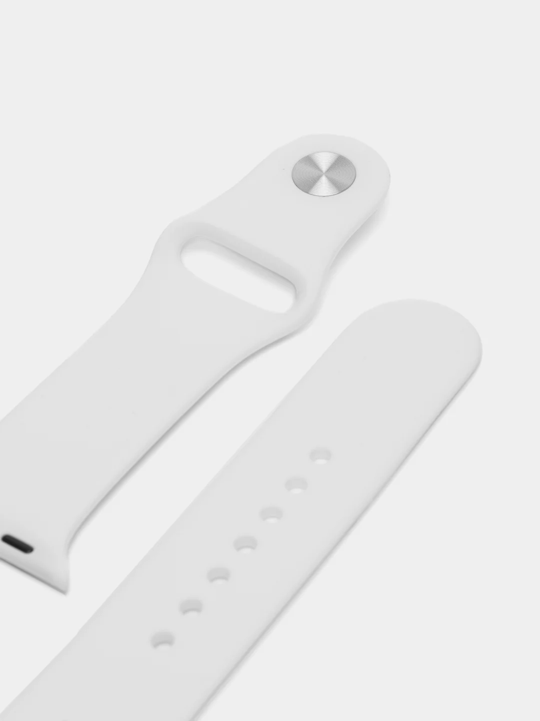Белый ремешок для часов Apple Watch X22 Pro, X7, X7 Pro, T200 Plus, M16, HW22, силиконовый