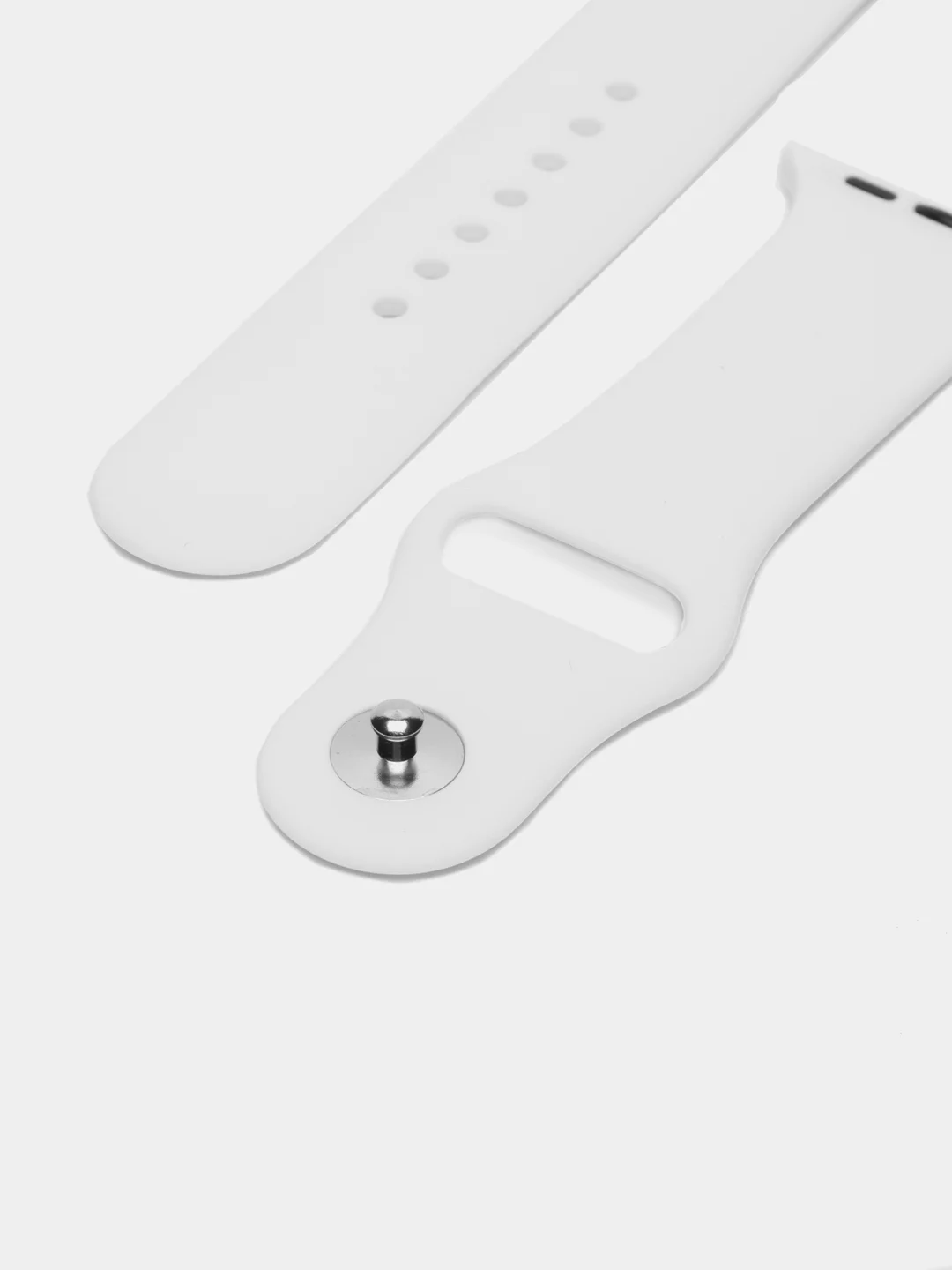 Белый ремешок для часов Apple Watch X22 Pro, X7, X7 Pro, T200 Plus, M16, HW22, силиконовый