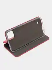 Красный чехол книжка для Realme C20 / Реалми С20 Золотой Красный Синий цвета с карманом
