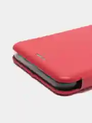 Красный чехол книжка для Realme C20 / Реалми С20 Золотой Красный Синий цвета с карманом