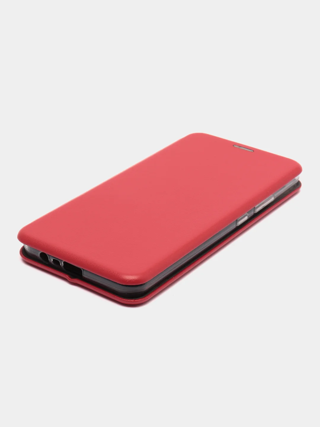 Красный чехол книжка для Realme C20 / Реалми С20 Золотой Красный Синий цвета с карманом