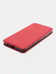 Красный чехол книжка для Realme C20 / Реалми С20 Золотой Красный Синий цвета с карманом