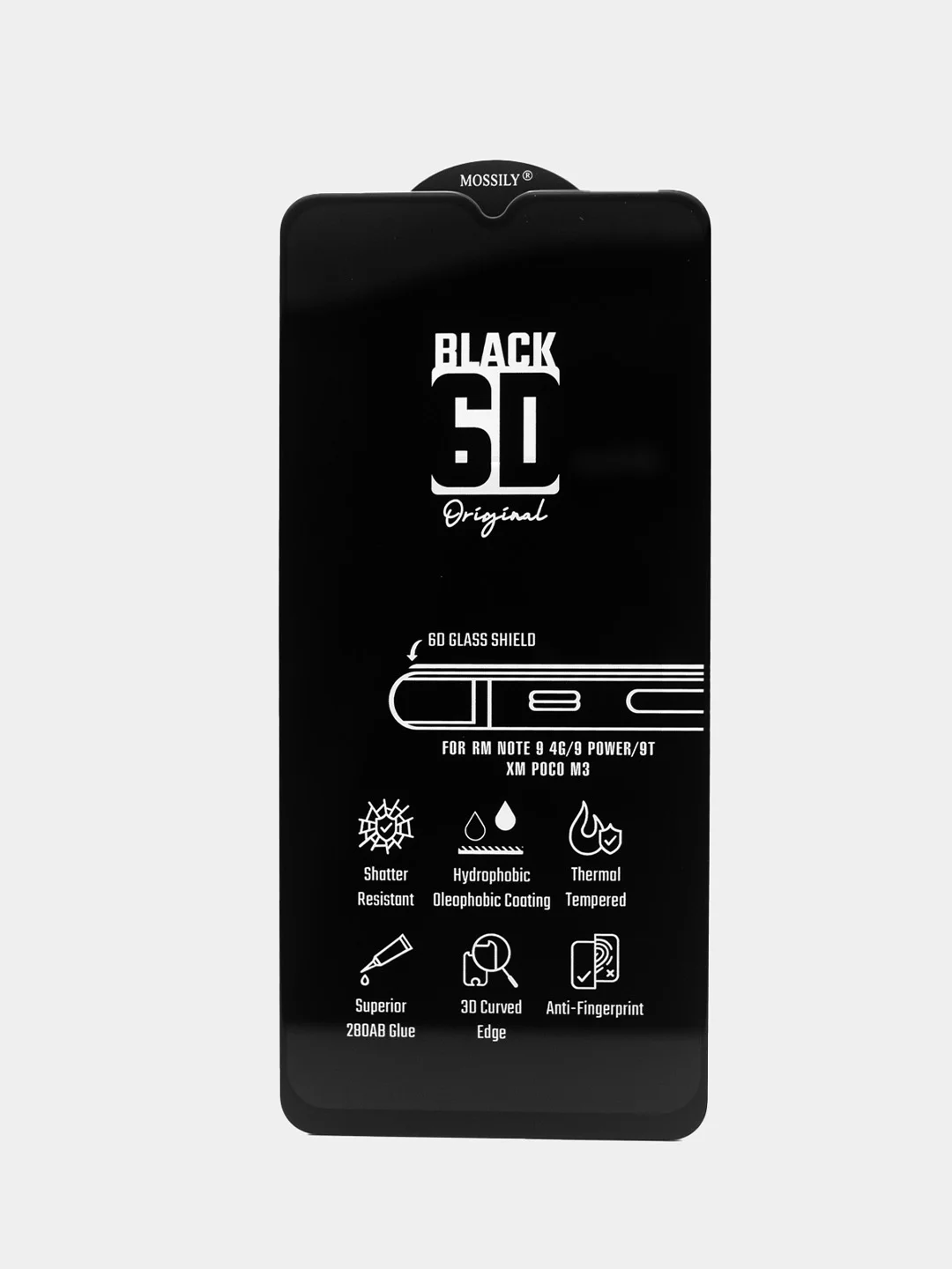 Стекло Xiaomi 11T/11T Pro, Redmi A1+/6/6A/7A/8/8A/9/9T/9A/9C/10A/10C Mossily 6D