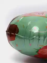 Бирюзовый шар "Мороженое рожок"