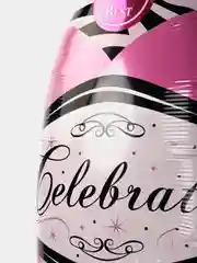 Шар в форме бутылки шампанского "Celebrate"