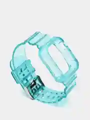 Морской ремешок для Apple Watch 38 / 40 / 41 / 42 / 44 / 45 / 49 мм браслет силиконовый прозрачный