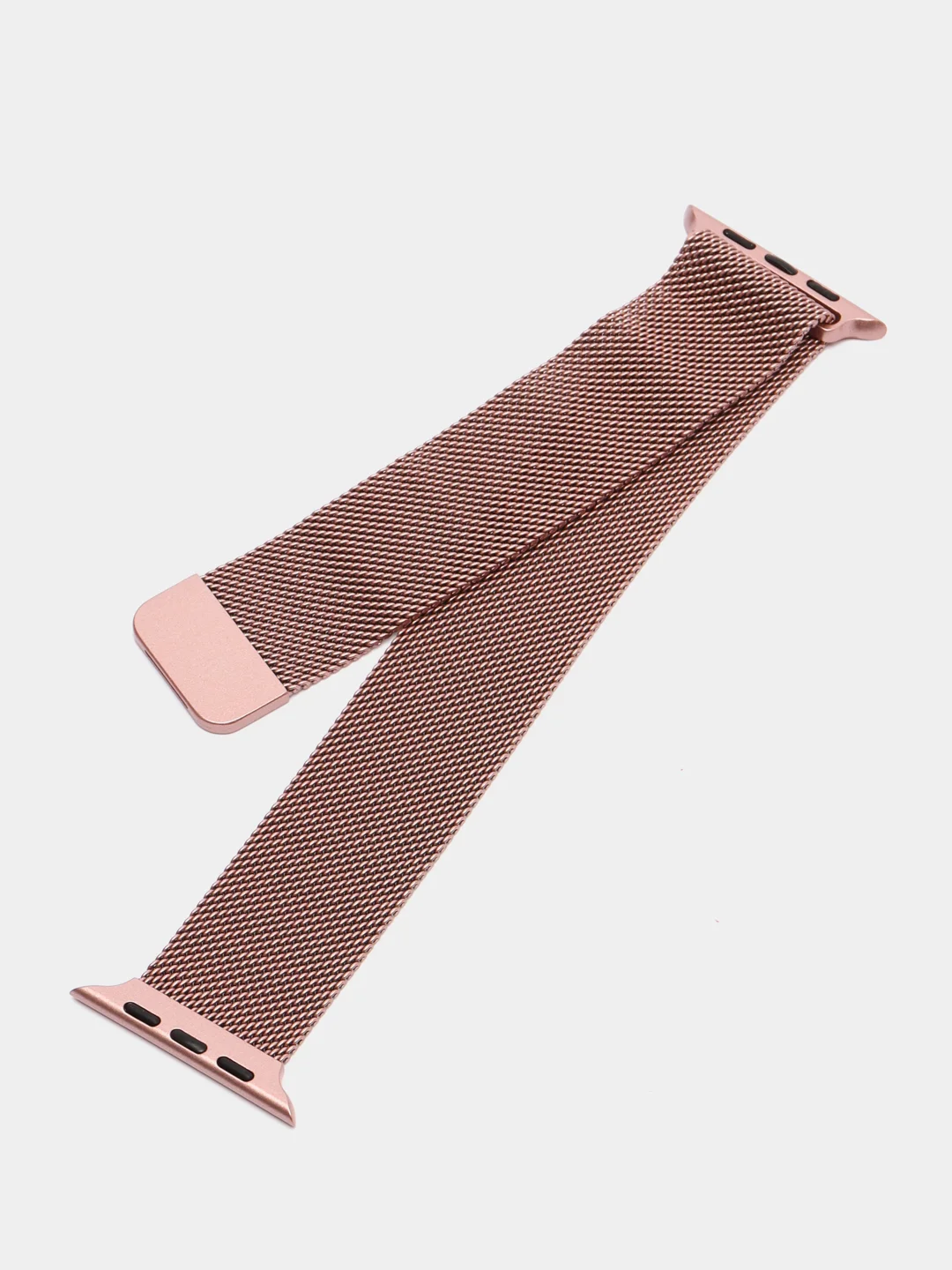 Розовый ремешок для смарт-часов Apple Watch, миланская петля, 42-44-45 мм