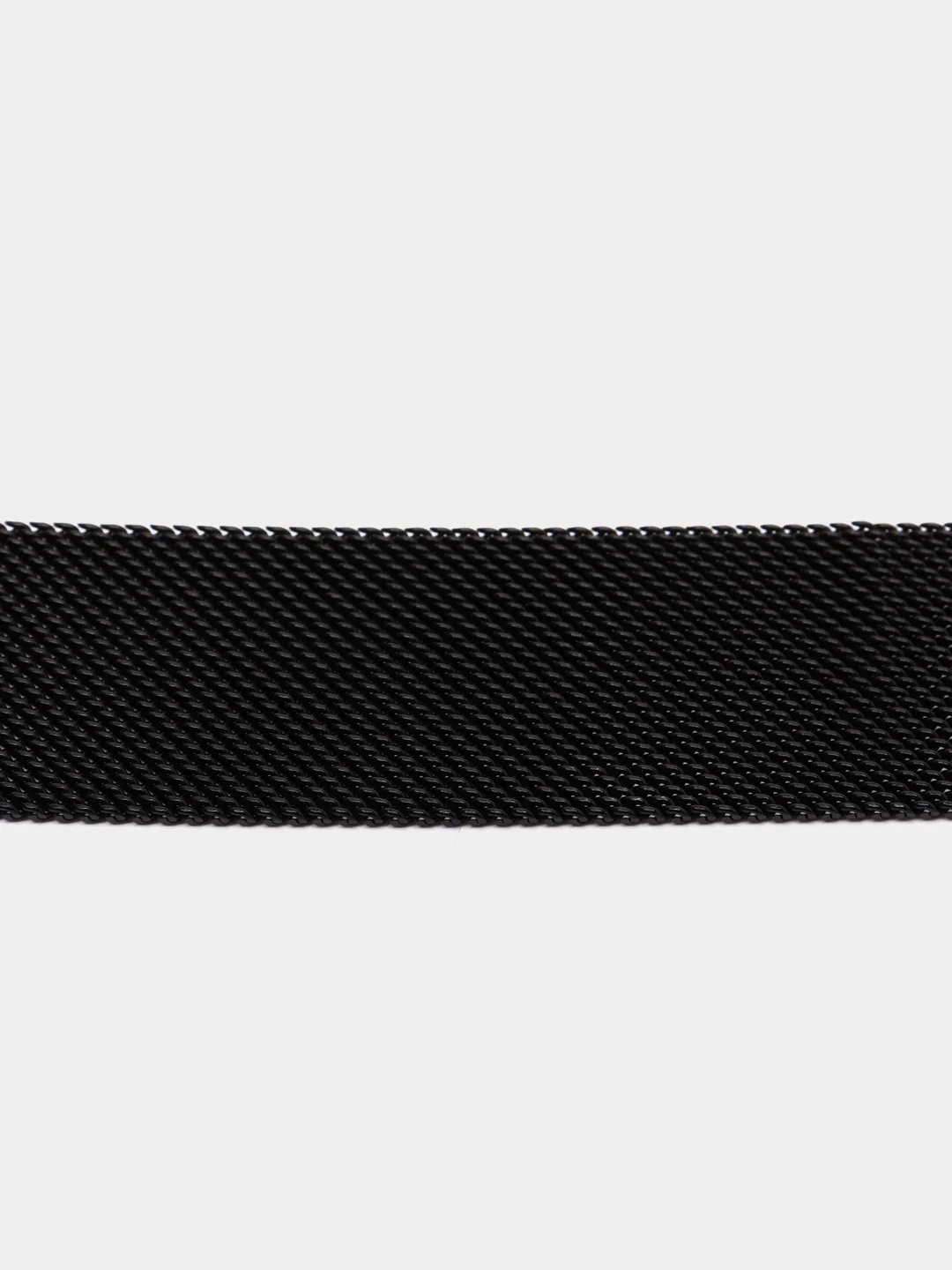 Черный ремешок для смарт-часов Apple Watch, миланская петля, 42-44-45 мм