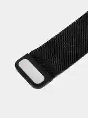 Черный ремешок для смарт-часов Apple Watch, миланская петля, 42-44-45 мм