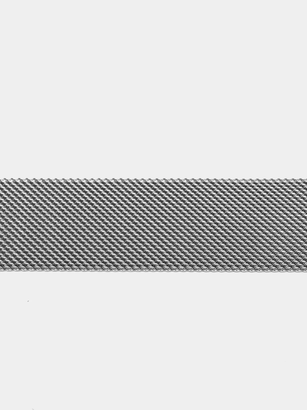 Серебряный ремешок для смарт-часов Apple Watch, миланская петля, 42-44-45 мм
