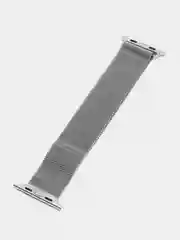 Серебряный ремешок для смарт-часов Apple Watch, миланская петля, 42-44-45 мм