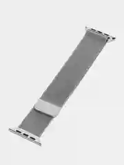 Серебряный ремешок для смарт-часов Apple Watch, миланская петля, 42-44-45 мм