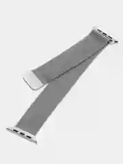 Серебряный ремешок для смарт-часов Apple Watch, миланская петля, 42-44-45 мм