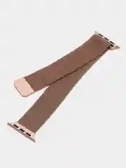 Золотой ремешок для смарт-часов Apple Watch, миланская петля, 42-44-45 мм