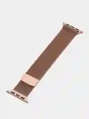 Золотой ремешок для смарт-часов Apple Watch, миланская петля, 42-44-45 мм