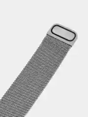 Серебряный ремешок Apple Watch 38-40-41 мм, 42-44-45 мм, миланская петля