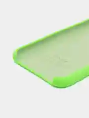 Салатовый чехол Silicone Case ( Чехол силиконовый ) для iPhone 7/  iPhone 7 plus