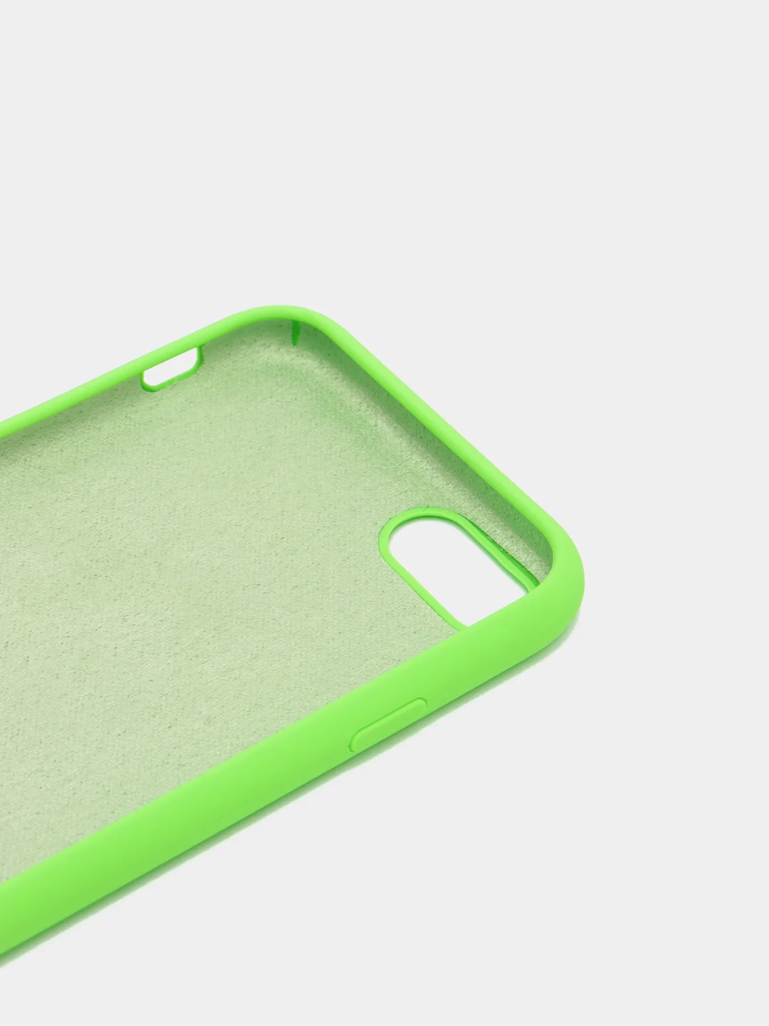 Салатовый чехол Silicone Case ( Чехол силиконовый ) для iPhone 7/ iPhone 7 plus