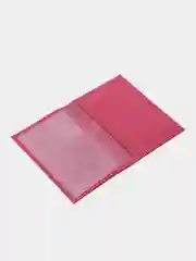 Тёмно-розовый обложка на паспорт