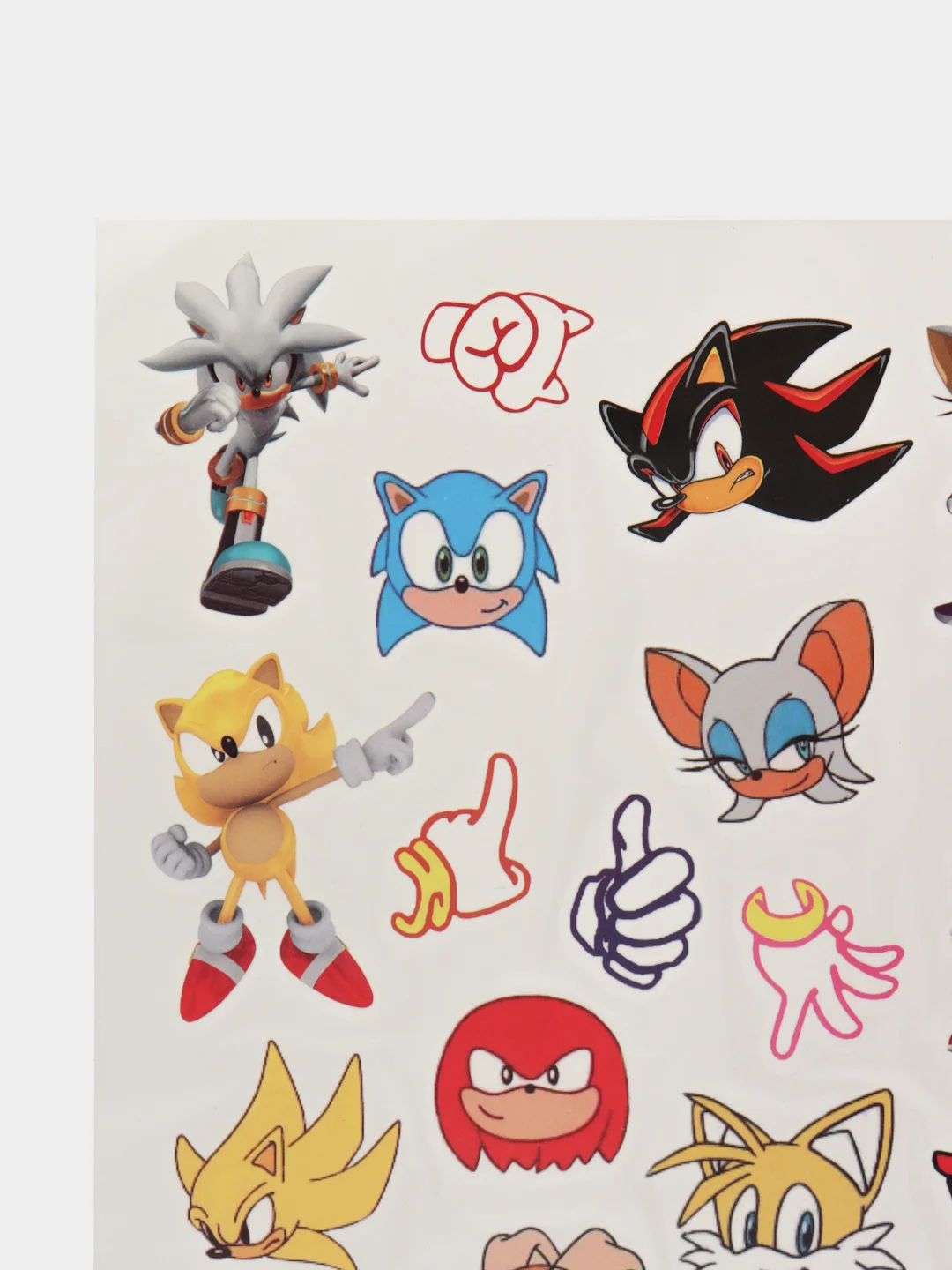 Аметистовый татуировка временная, переводная, детская Соник Sonic, Щенячий патруль