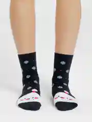 Красный носки новогодние