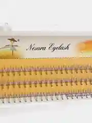Накладные пучковые ресницы для наращивания Nesura