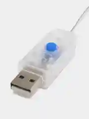 Гирлянда-штора с пультом управления и крючками, RGB, LED, 3 х 3 м