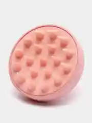 Розовый массажная щетка для мытья головы и волос