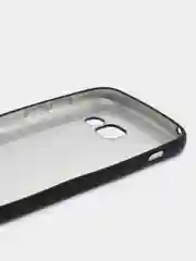Черный cиликоновый чехол на Samsung Galaxy A3(2017)