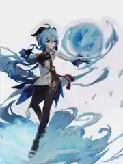 Акриловая 2D-фигурка по игре Genshin Impact, Гань Юй