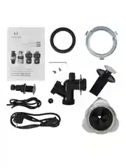 Черный измельчитель пищевых отходов, модель HWD-600D02