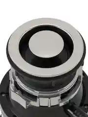 Черный измельчитель пищевых отходов электрический  HWD-400D01 имеет мощность 375 Вт 3200 об/мин