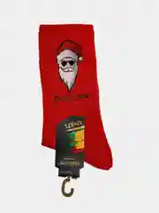 Вишнёвый носки новогодние, унисекс