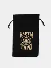 Черный бархатный мешочек для гадальных карт "Таро", бордовый, тёмно-синий, гадание, таролог