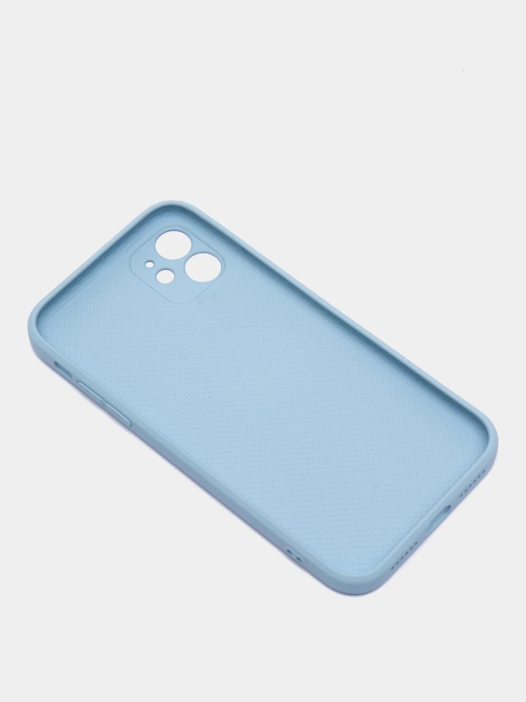 Голубой кожаный чехол на Айфон iPhone 11, 12, 13, 14, 15, 11 Pro Max, 13 Pro Max, 14 Pro Max