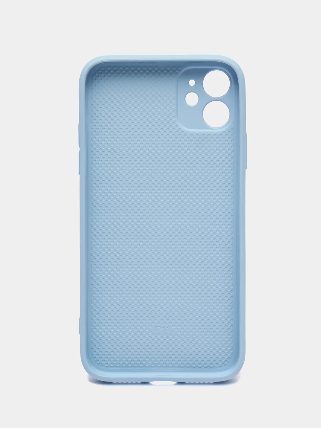 Голубой кожаный чехол на Айфон iPhone 11, 12, 13, 14, 15, 11 Pro Max, 13 Pro Max, 14 Pro Max