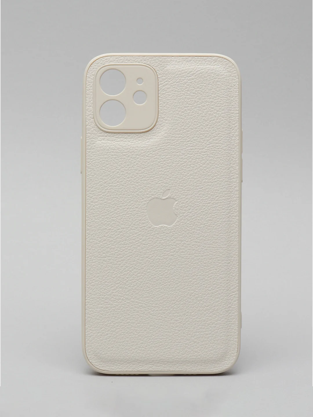 Белый кожаный чехол на Айфон iPhone 11, 12, 13, 14, 15, 11 Pro Max, 13 Pro Max, 14 Pro Max
