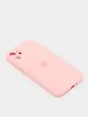 Розовый кожаный чехол на Айфон iPhone 11, 12, 13, 14, 15, 11 Pro Max, 13 Pro Max, 14 Pro Max