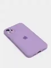 Лавандовый кожаный чехол на Айфон iPhone 11, 12, 13, 14, 15, 11 Pro Max, 13 Pro Max, 14 Pro Max
