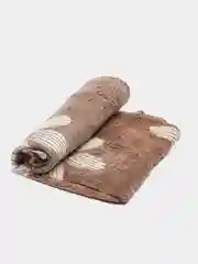 Приглушённый хаки плед-покрывало из бамбукового флиса, 200х170см, разные расцветки