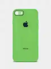 Лайм силиконовый чехол для iPhone 7, iPhone 8, iPhone SE 2020, со стеклянной панелью