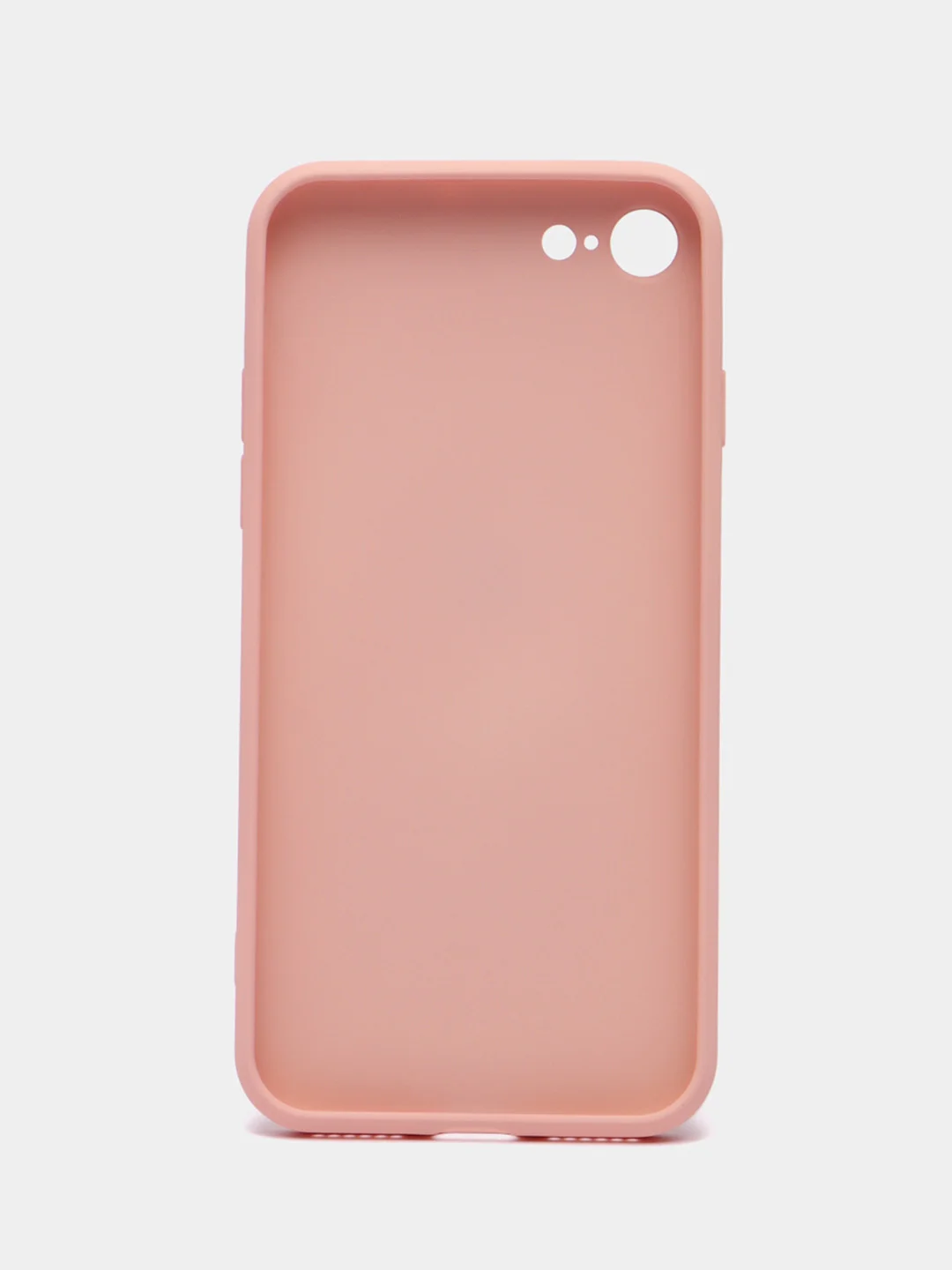 Кремовый силиконовый чехол для iPhone 7, iPhone 8, iPhone SE 2020, со стеклянной панелью