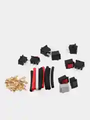 Набор выключателей Mini, клавишные, 250 В, 6 А, 10 штук