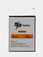 Аккумулятор ZD HB396285ECW для Huawei Honor 10, P20. 100% ЁМКОСТЬ