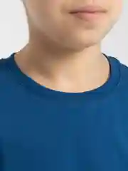 Индиго лонгслив для мальчика Утенок