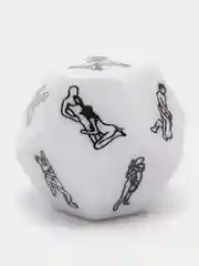 Белый кубик для сексуальных игр