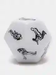 Белый кубик для сексуальных игр