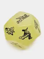 Зеленый кубик для сексуальных игр