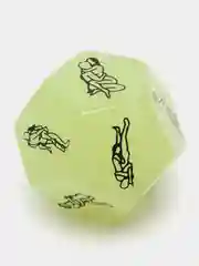 Зеленый кубик для сексуальных игр
