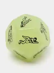 Зеленый кубик для сексуальных игр